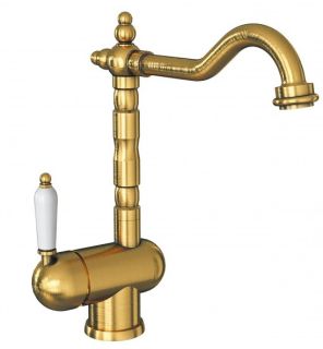 Смеситель для кухни Florentina Ода золото